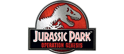 Jurassic Park Operation Genesis logo for Playstation 2